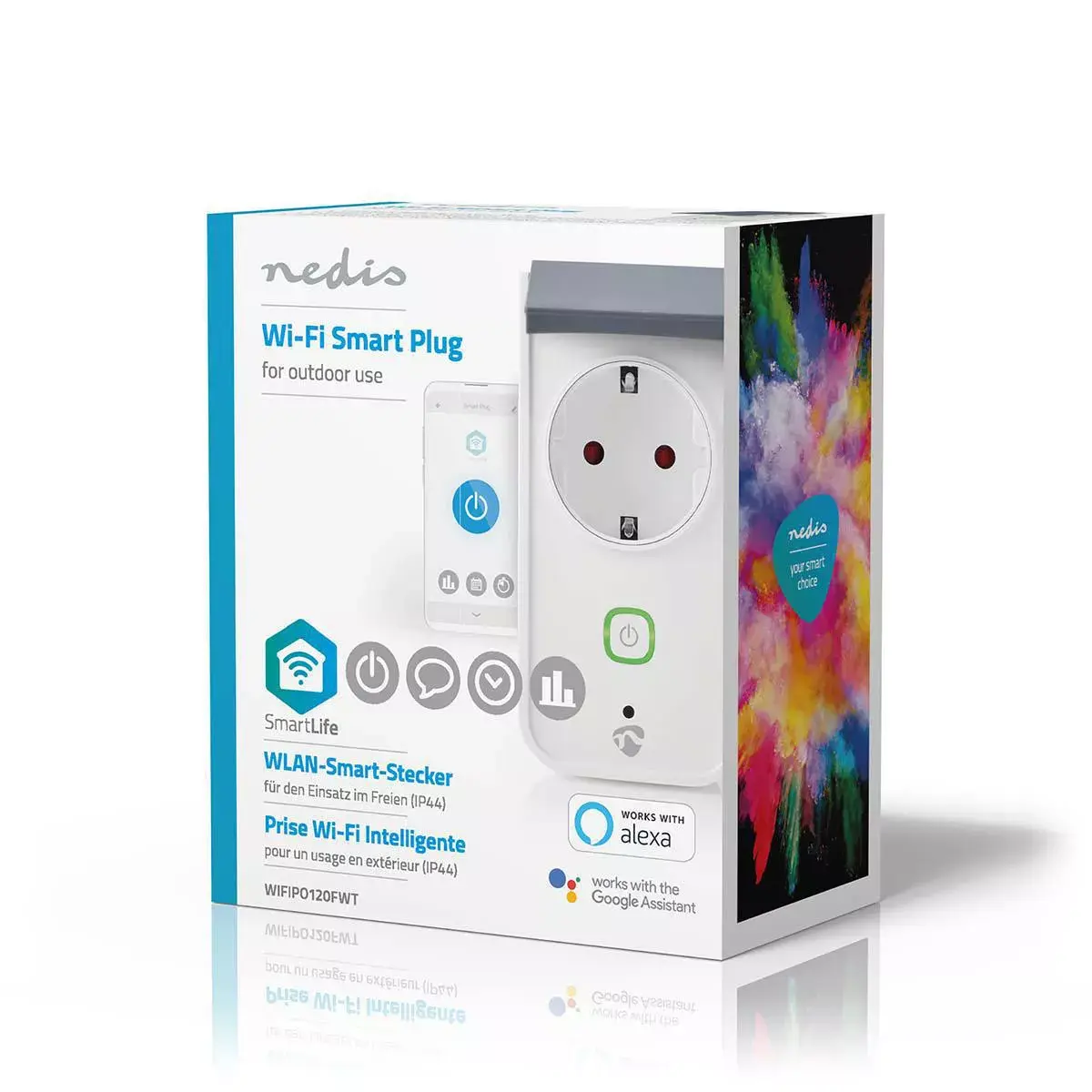 Умная розетка Nedis WIFIPO120FWT Photo 7