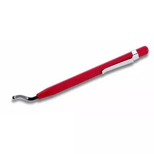 Deburring tool cimco 208500 for multilayer pipe, steel body, red