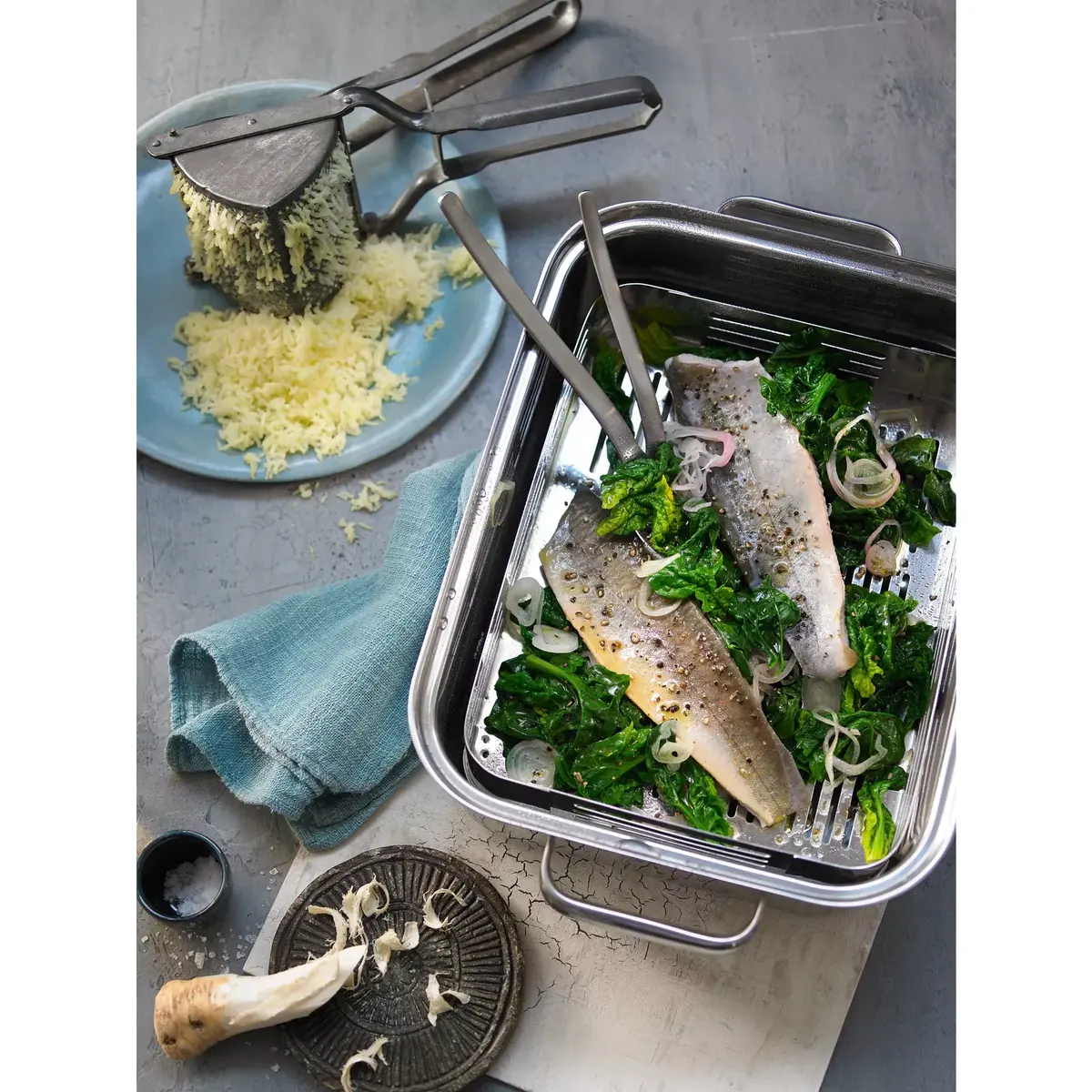 WMF Vitalis Steamer Pot 6.5 L Stainless Steel Photo 6