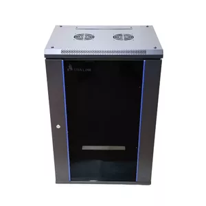 Настенный шкаф Extralink 18U 600x450 Черный