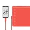 HUION HS611 Red Graphic Tablet Photo 2