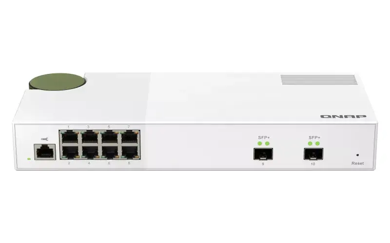 Управляемый L2 сетевой коммутатор QNAP QSW-M2108-2S Photo 2