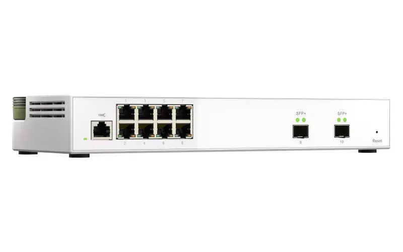 Управляемый L2 сетевой коммутатор QNAP QSW-M2108-2S Photo 3