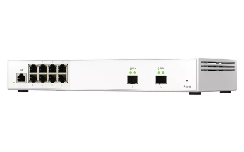 Управляемый L2 сетевой коммутатор QNAP QSW-M2108-2S Photo 4