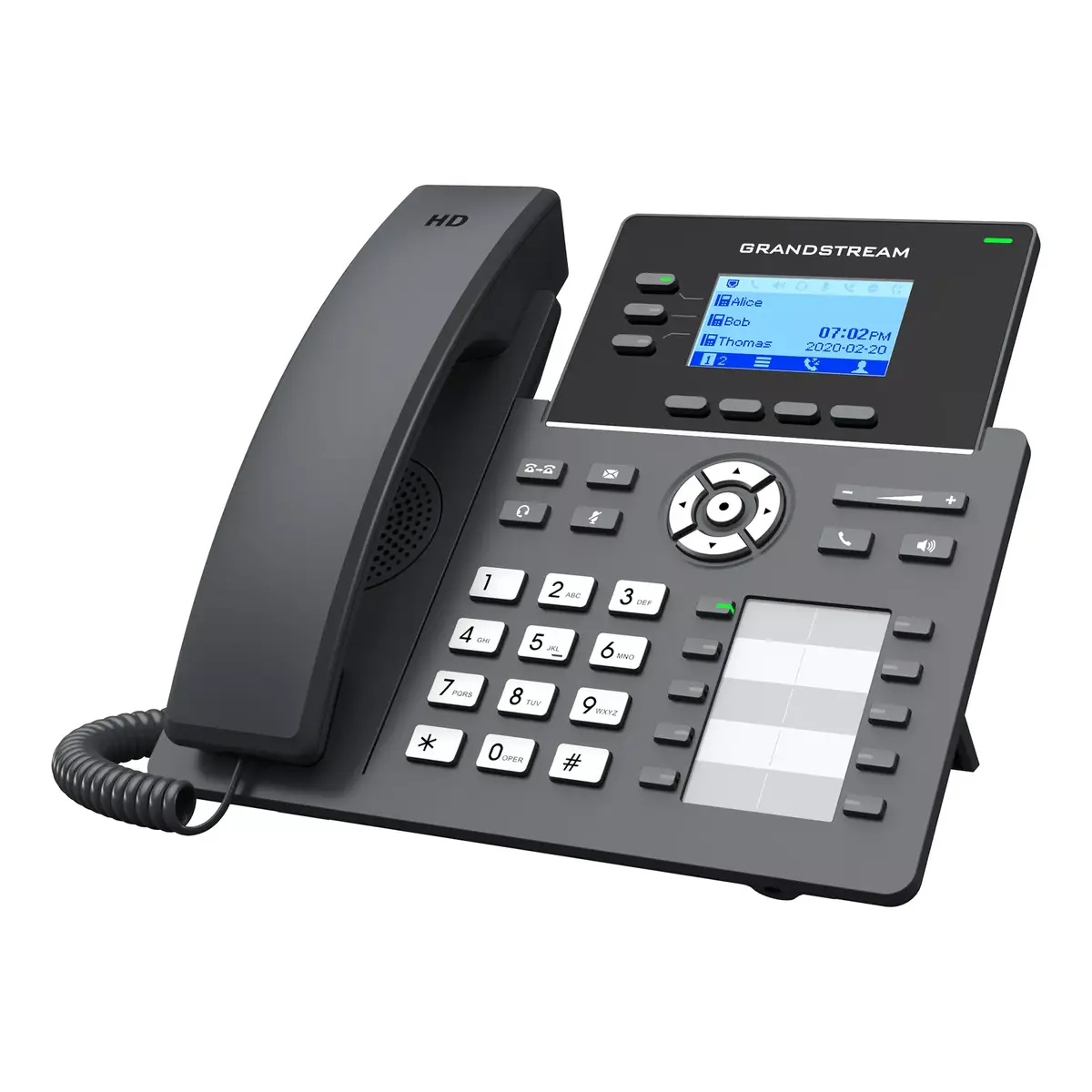 Grandstream GRP2604P IP telefons — 3 līnijas PoE Photo 2