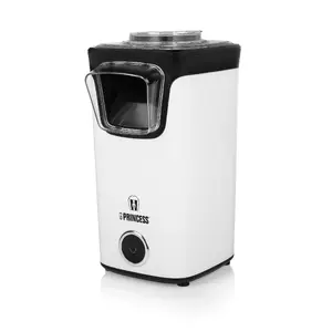 Princess 01.292986.01.001 Popcorn Maker 1100 W Capacity 60 g Preparation time 3 min Black and White BPA Free