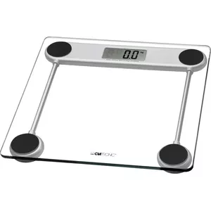 Электронные напольные весы CLATRONIC PW 3368 — до 150 кг, точность 100 г, стеклянная платформа