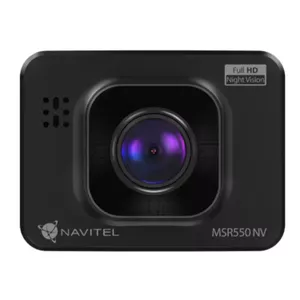 Dashcam Navitel HWMSR550NV Full HD 1920x1080 140° 1‑camera TFT display Battery/USB Black