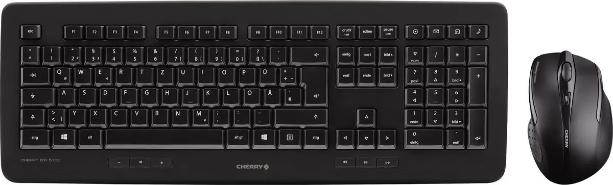 Klaviatūra CHERRY DW 5100 Pele iekļauta