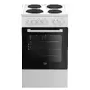 Freestanding cooker Beko FSE56000GW Photo 1