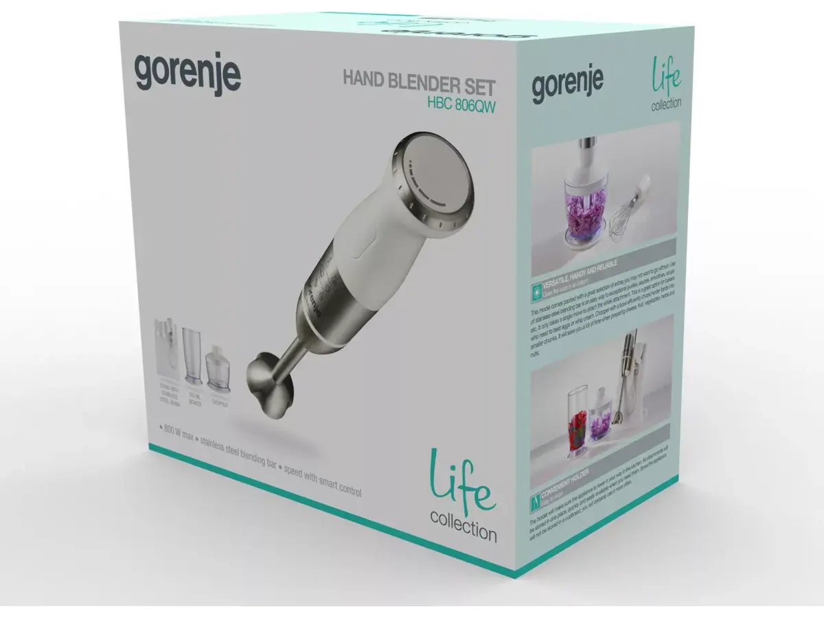 Ручной миксер Gorenje HBC806QW Photo 5