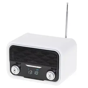 Portable radio Adler AD 1185 — FM, Bluetooth 4.0, MP3, SD card, AUX, 1800 mAh battery, LCD display, micro-USB charging