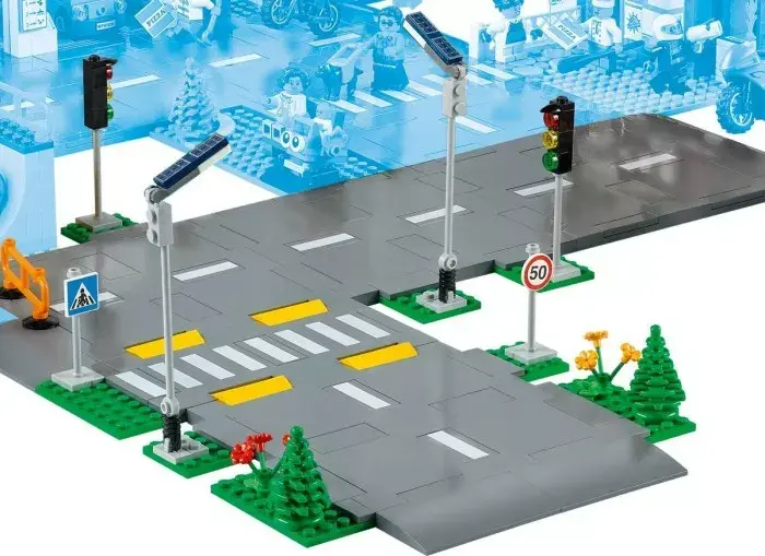 LEGO City krustojums ar satiksmes lukturiem 60304 Photo 6