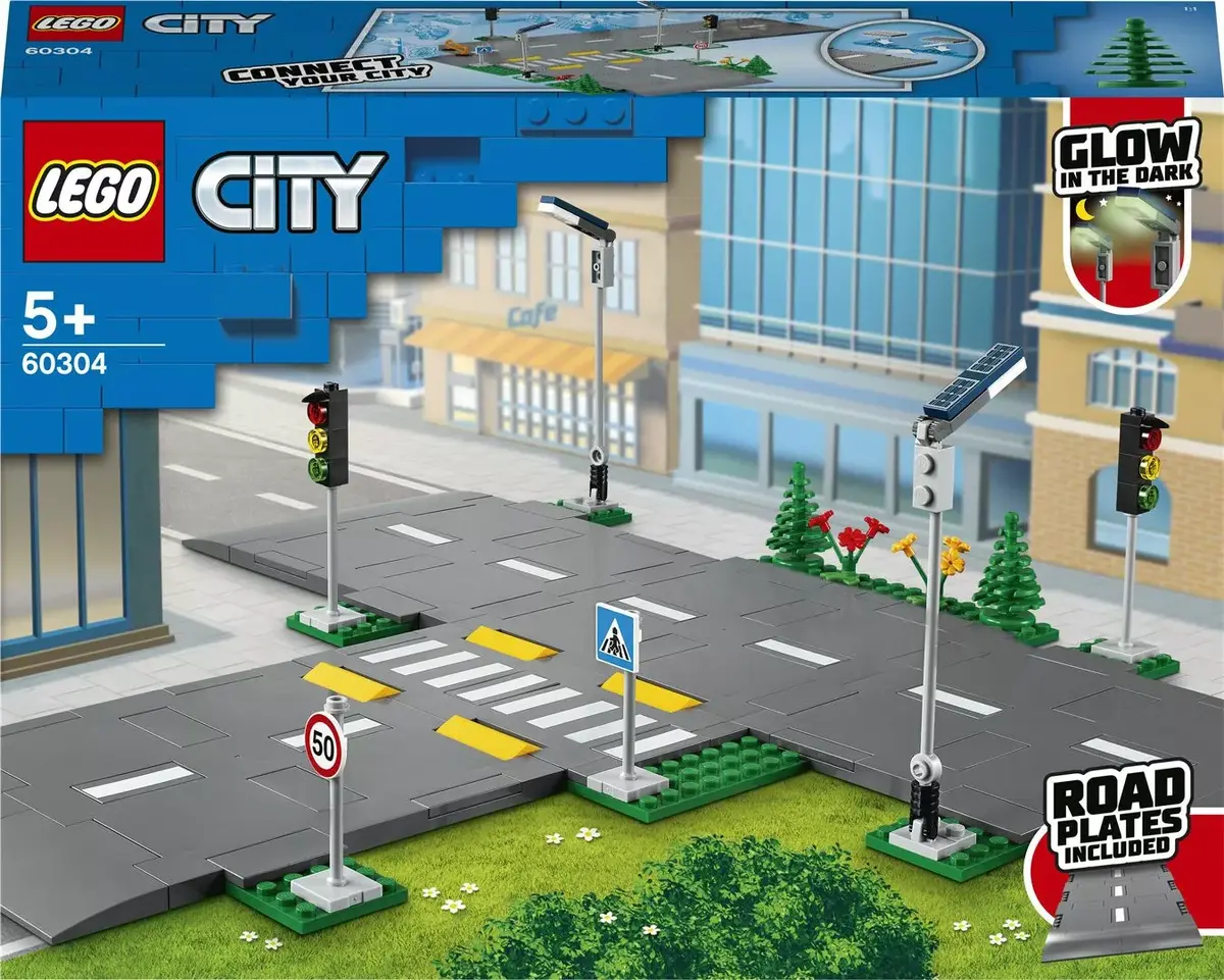 LEGO City krustojums ar satiksmes lukturiem 60304 Photo 2