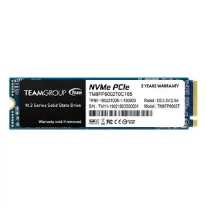 Твердотельный накопитель Team Group MP33 2 ТБ M.2 PCI Express 3.0 NVMe 3D NAND для ПК и ноутбука