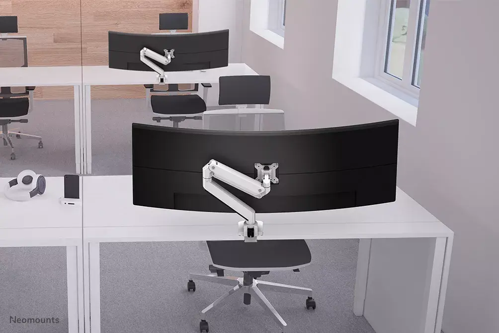 Desk Monitor Arm Neomounts NM-D775WHITEPLUS Photo 6