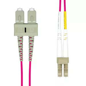 ProXtend LC-SC UPC OM4 Duplex daudzrežīmu optiskais kabelis 5 m