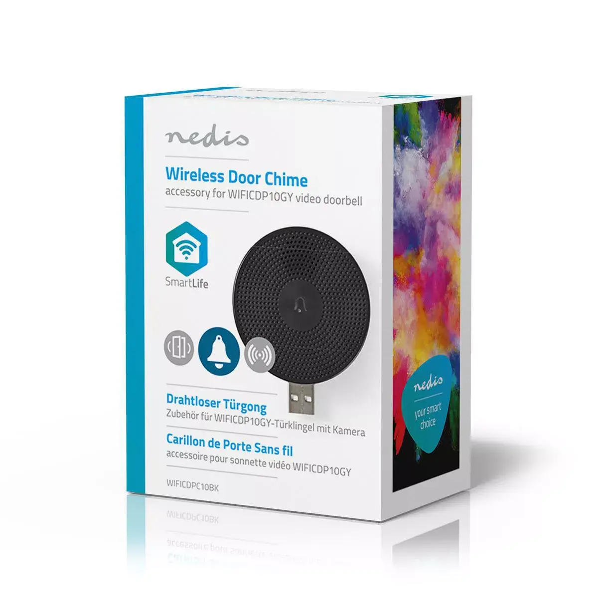Nedis WIFICDPC10BK Wireless Doorbell Kit Photo 6