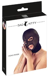 Колпак для головы bad kitty 24931281001 — эластичная полупрозрачная маска из powernet, one size