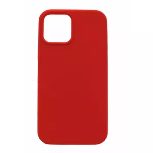 Силиконовый чехол Evelatus для iPhone 12 / 12 Pro — soft-touch TPU, красный