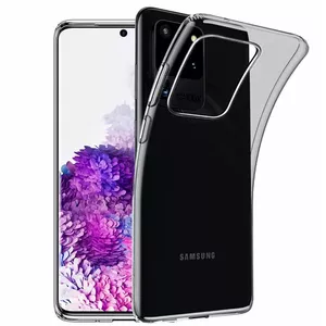 Protective TPU Case Evelatus for Samsung Galaxy S20 Ultra, 1.5 mm, Smoked