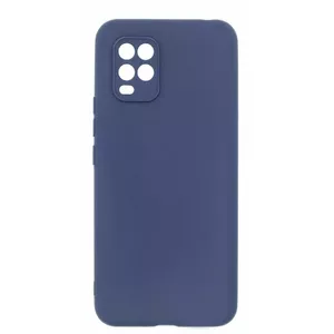 Силиконовый чехол Soft Touch Evelatus для Xiaomi Mi 10 Lite — синий