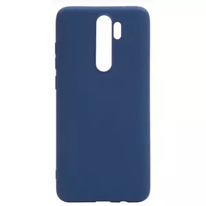 Soft Touch Silicone Case Evelatus for Xiaomi Redmi 9 — Blue