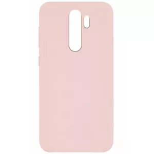 Protective soft-touch silicone case Evelatus for Xiaomi Redmi 9 — beige, model EVE41038
