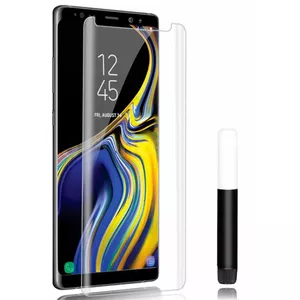 Защитное стекло Evelatus для Samsung Galaxy Note 9 — прозрачное с UV-клеем