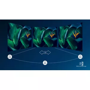 VA display delivers awesome images with wide viewing angles