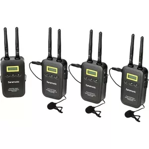 Wireless Lavalier Microphone System Saramonic VmicLink5 TX×3 & RX — Multi-transmitter & Receiver Set