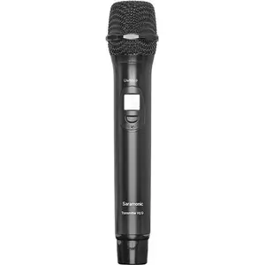 Wireless Lavalier Microphone System Saramonic UwMic9 HU9 — Single-Channel UHF Receiver and Belt-Pack Transmitter