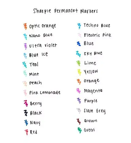 Sharpie Fine marķieris daudzkrāsains 24 gab. Photo 5