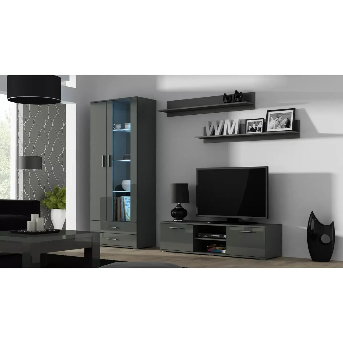 Displeja skapis cama meble SOHO S6 2D2S Photo 3