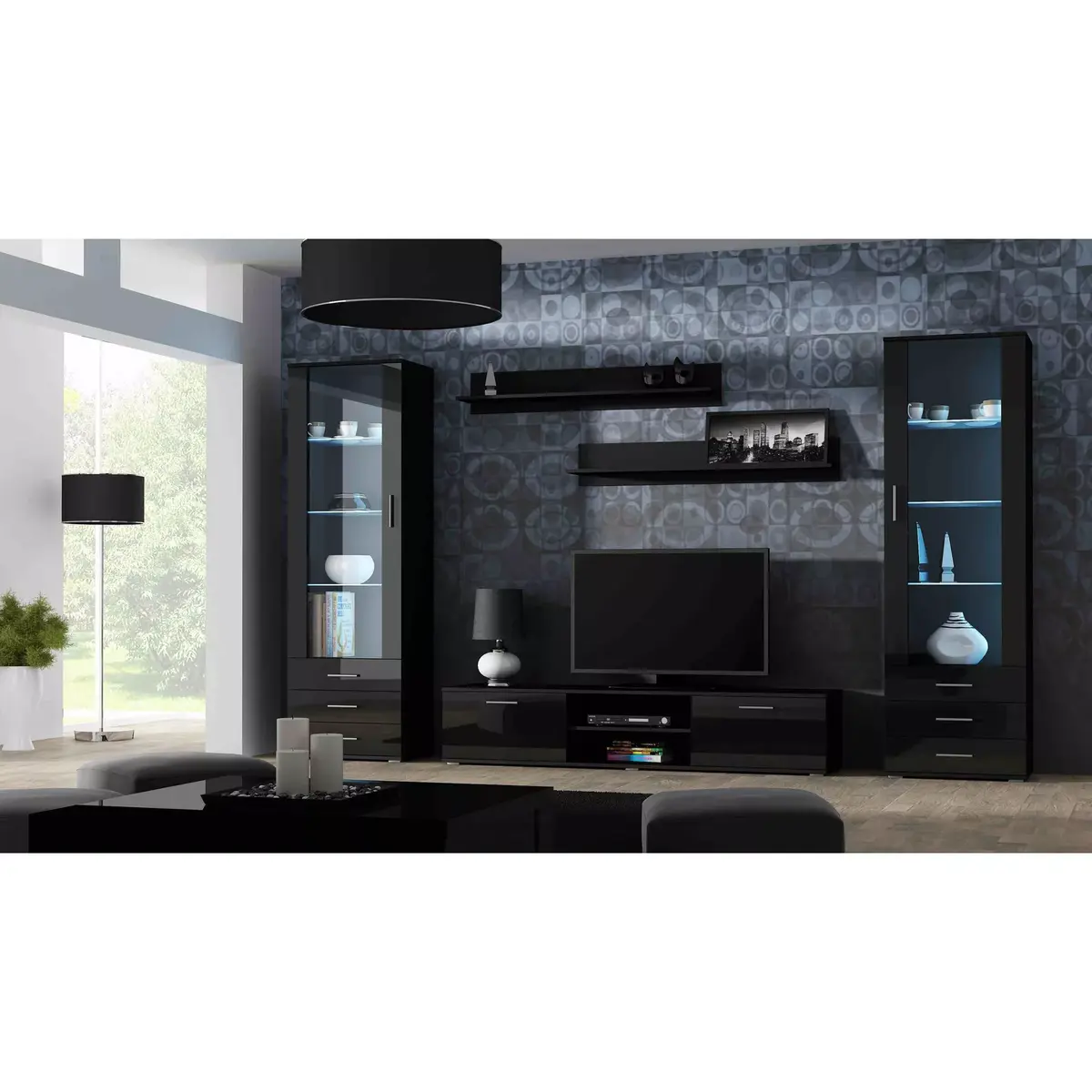 Stikla vitrīna cama meble SOHO S1 Photo 6