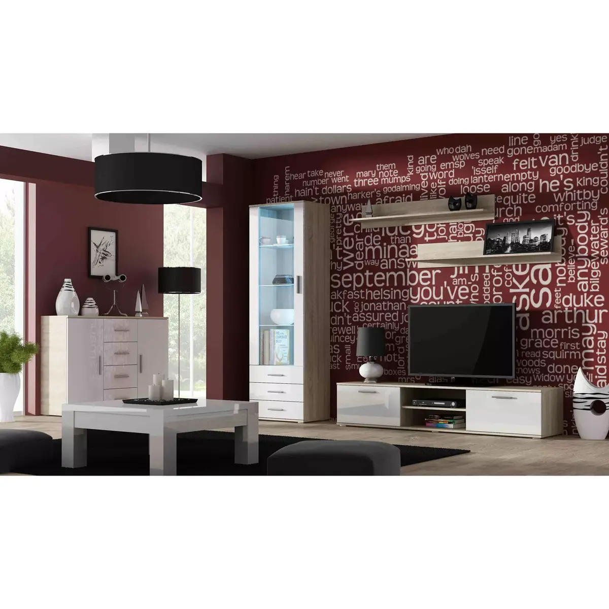 Stikla skapītis cama meble SOHO S1 Photo 4