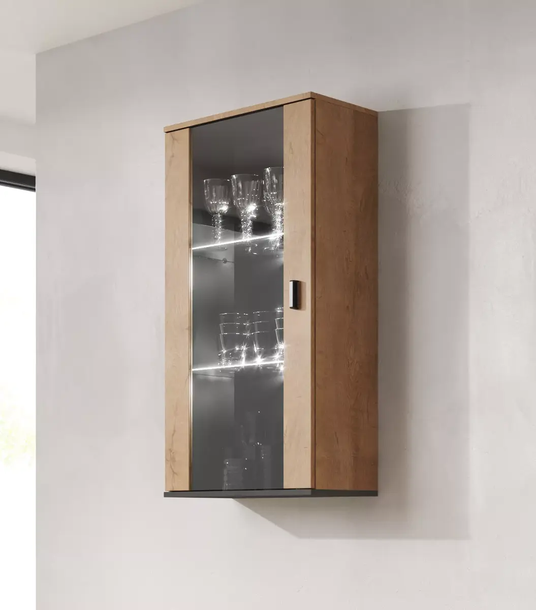 Cama Meble SOHO sienas vitrīna 600×290×1150 Photo 2