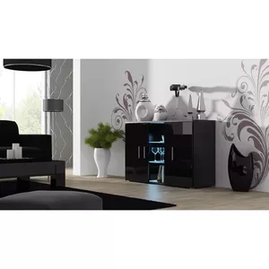 Sideboard Cama SOHO S7 120 cm Black Gloss