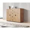 Комод Cama Meble UNI Lefkas Oak/Black Photo 2