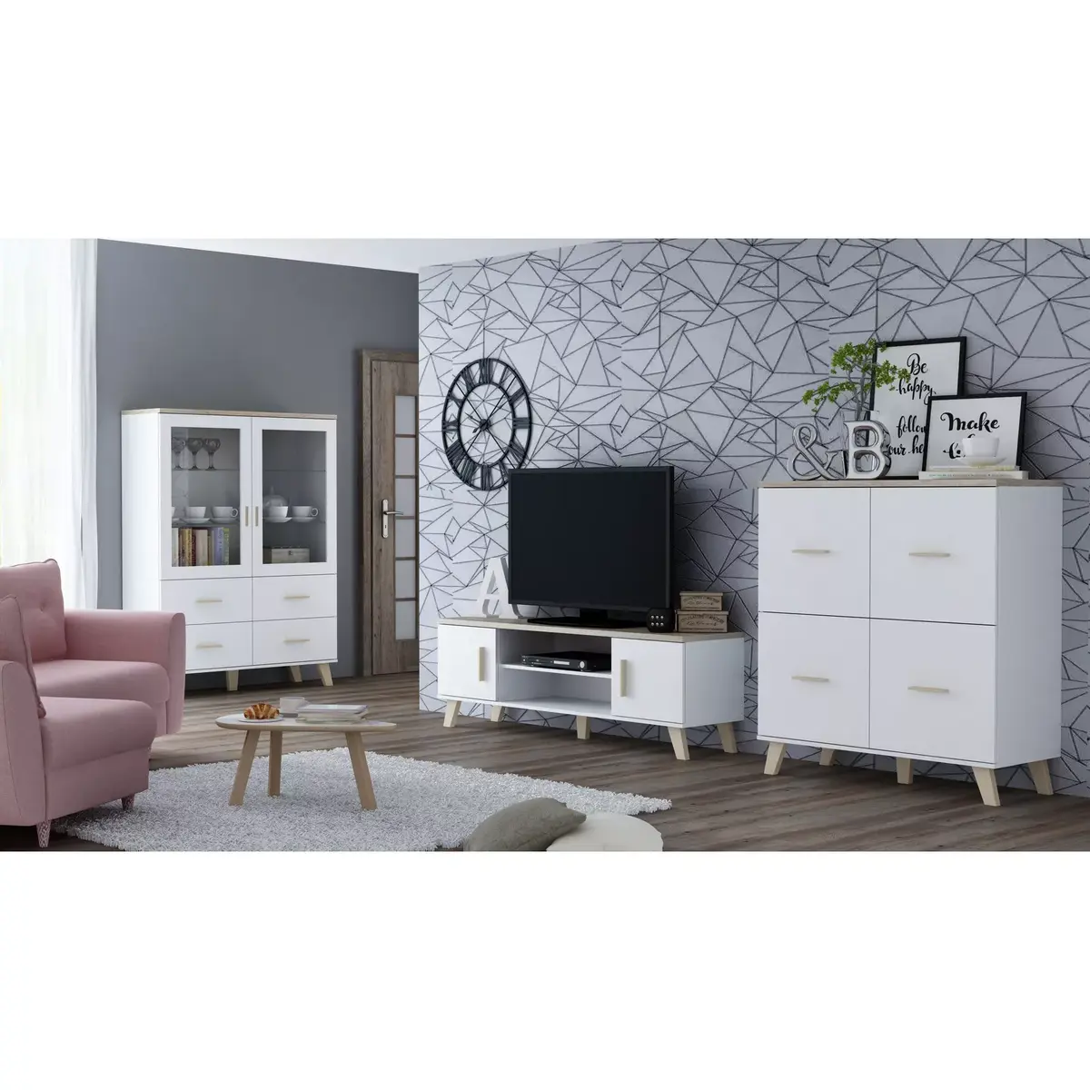 Skapītis cama meble LOTTA 110 4D Photo 7