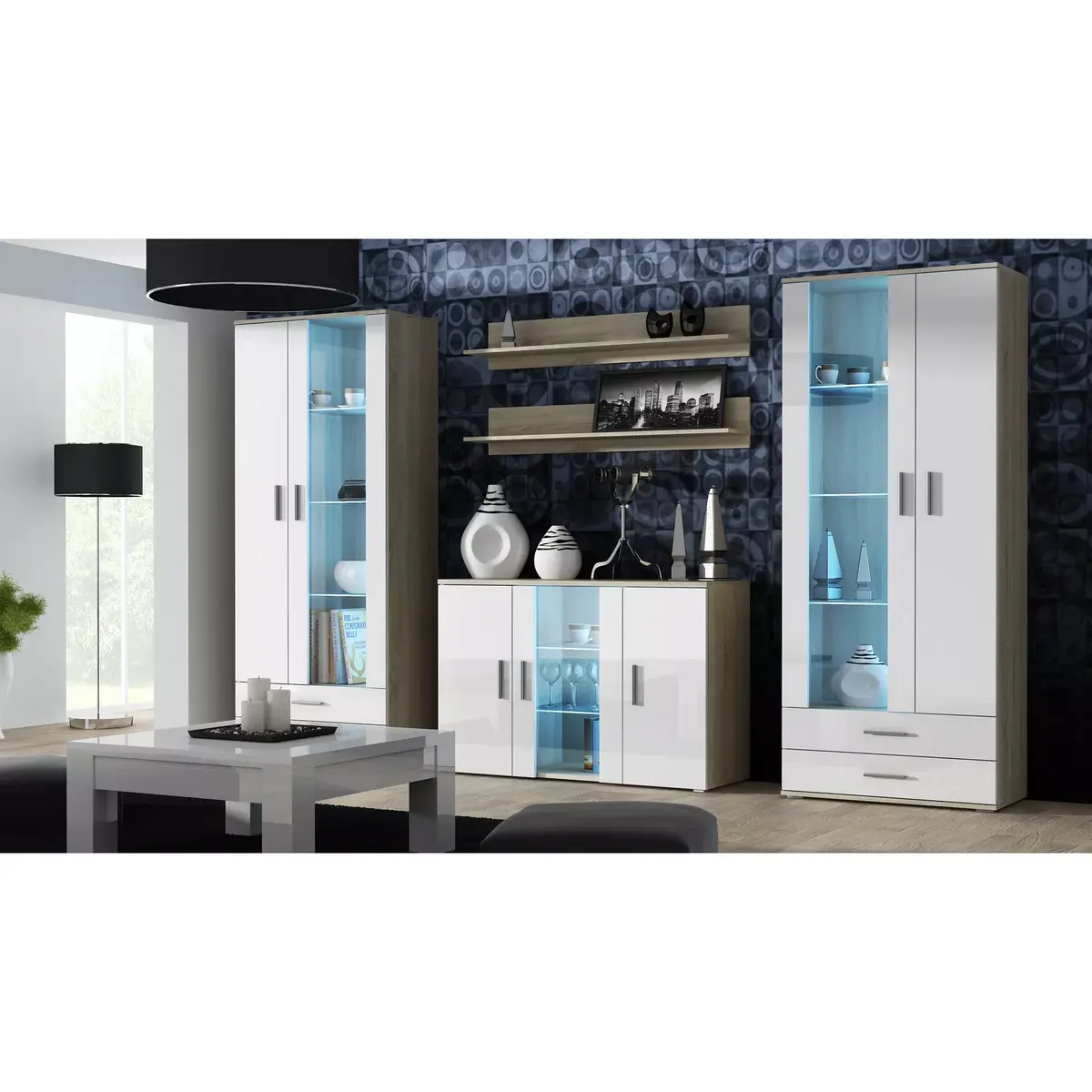 Подвесные полки Cama Meble SOHO 1250 мм Photo 11