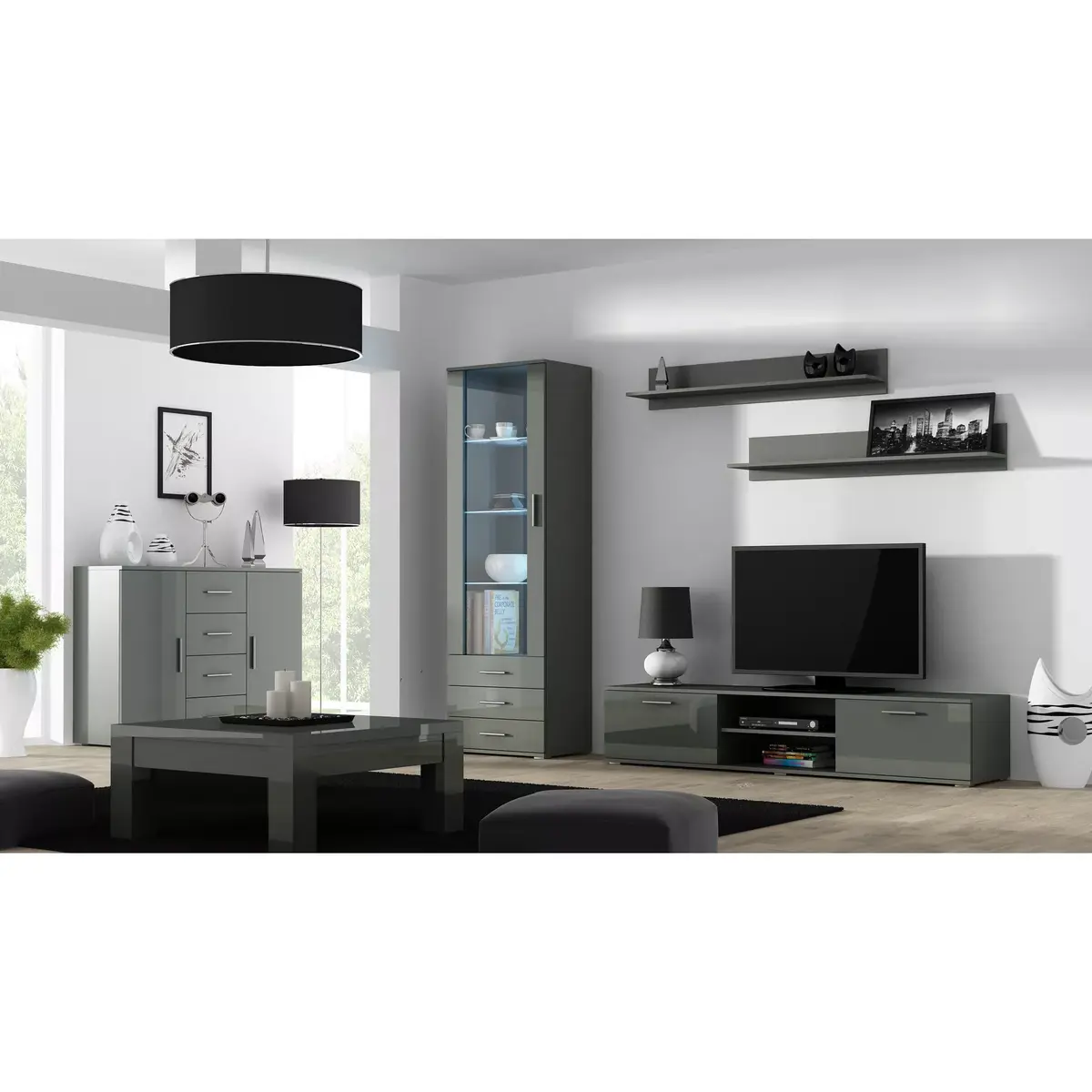 Плавающий набор полок Cama Meble SOHO 125 см Photo 9