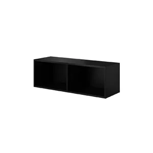 Шкаф-стеллаж cama meble ROCO RO2 1120×370×370 мм открытый чёрный напольный