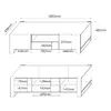 TV skapis cama meble WOOD WOOD RTV Photo 4