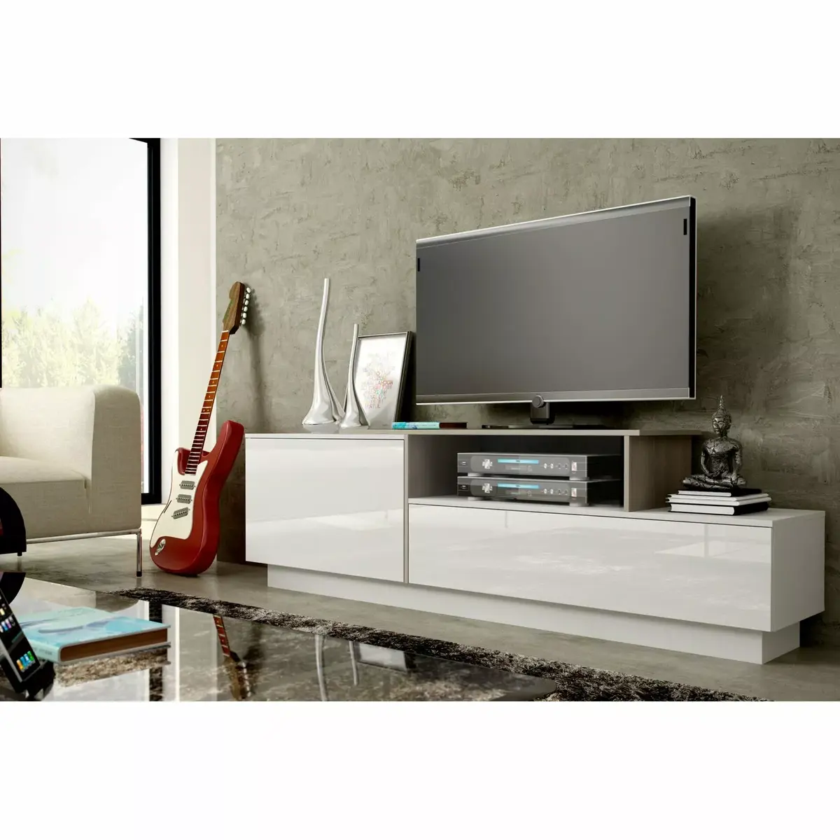TV skapis cama meble SIGMA 3 180 Photo 2
