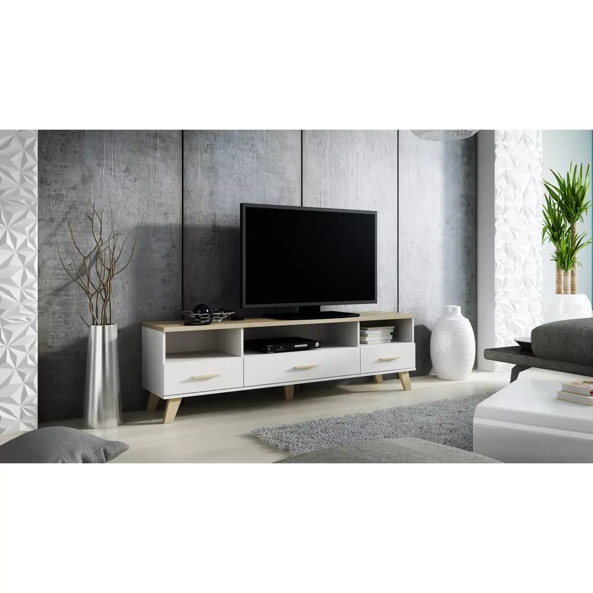 TV skapītis Cama Meble LOTTA 180 cm Photo 5