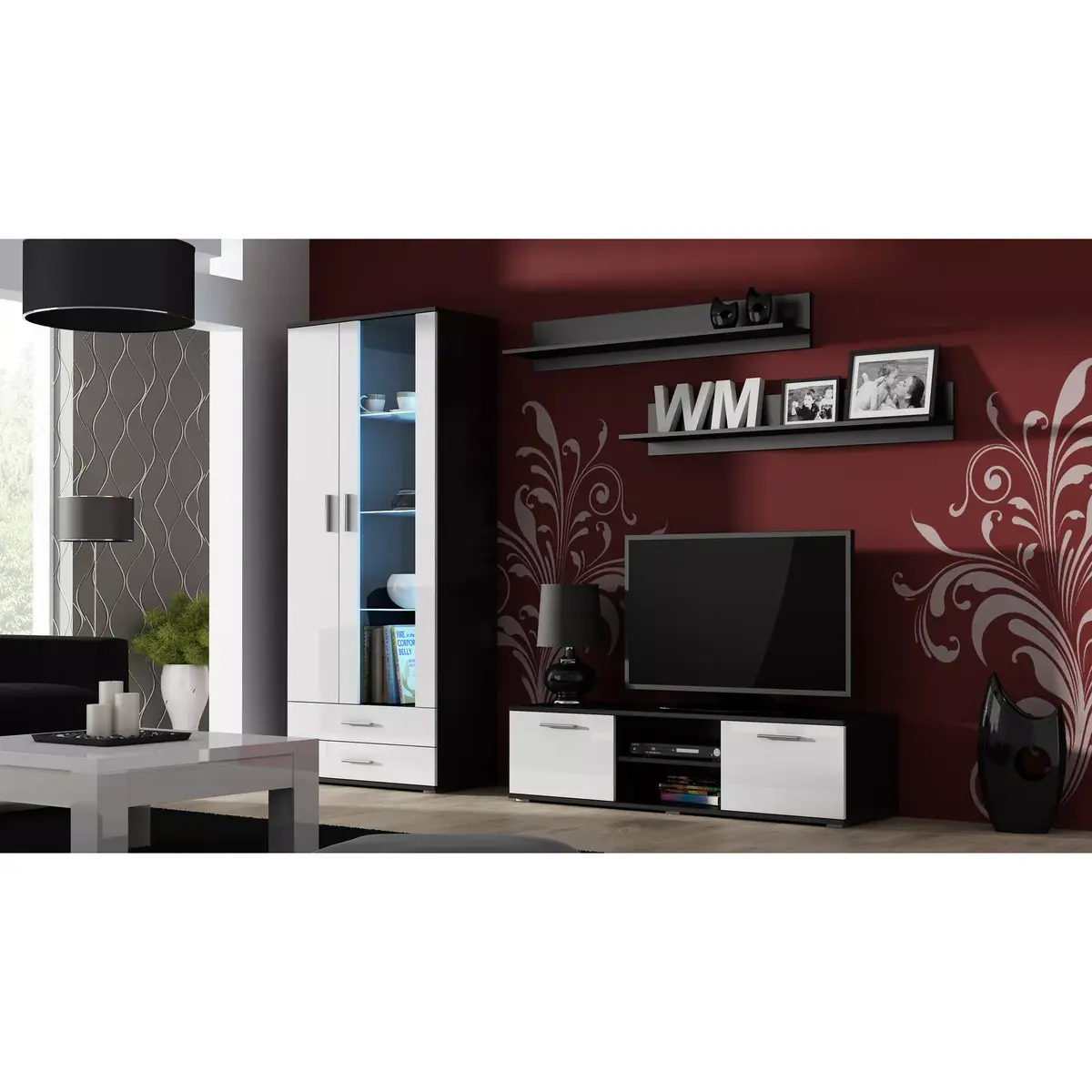 TV plaukts cama meble SOHO 140 Photo 3