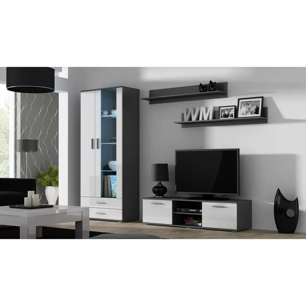 cama meble SOHO 140 TV plaukts Photo 3
