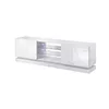 TV kumode cama meble QIU 200 MDF balts spīdīgs Photo 2