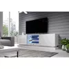 TV kumode cama meble QIU 200 MDF balts spīdīgs Photo 5